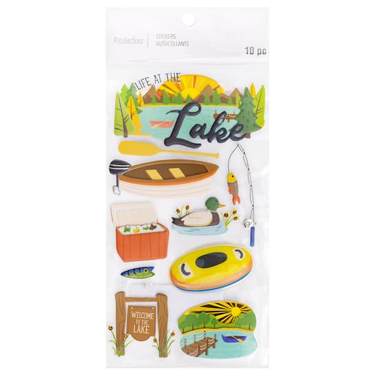 12 Pack: Life at the Lake Stickers by Recollections™